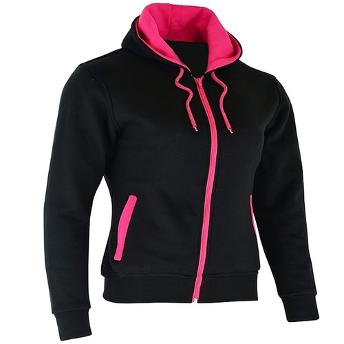 Damen motorradhoodie mit - damen-motorradhoodie,